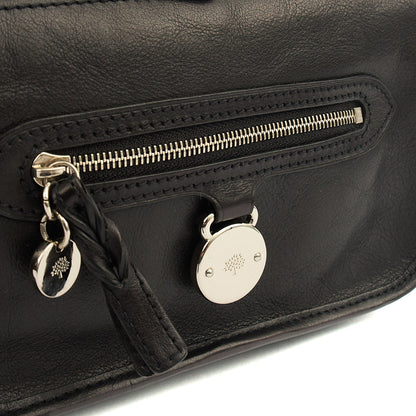Mulberry Shoulder Bag Somerset Shoulder - Small in Black, Leather — Lifestyle View