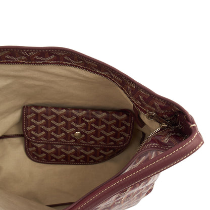 Goyard Shoulder Bag Boheme Hobo in Red, Leather — Alternate View 14