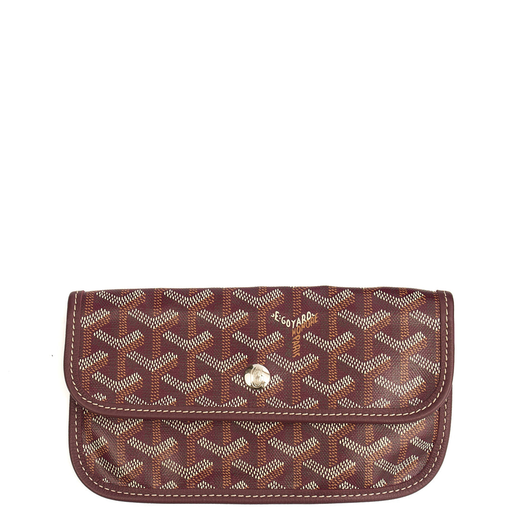 Goyard Shoulder Bag Boheme Hobo in Red, Leather — Detail View