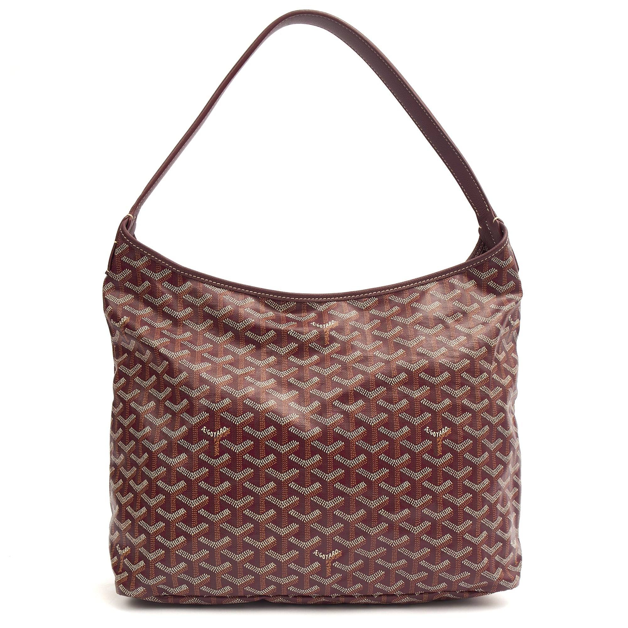 Goyard Shoulder Bag Boheme Hobo in Red, Leather — Alternate View 10