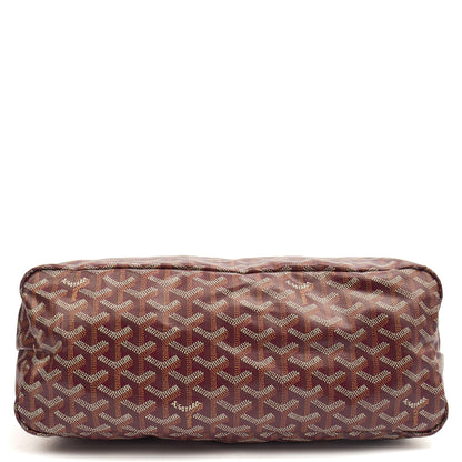 Goyard Shoulder Bag Boheme Hobo in Red, Leather — Top View