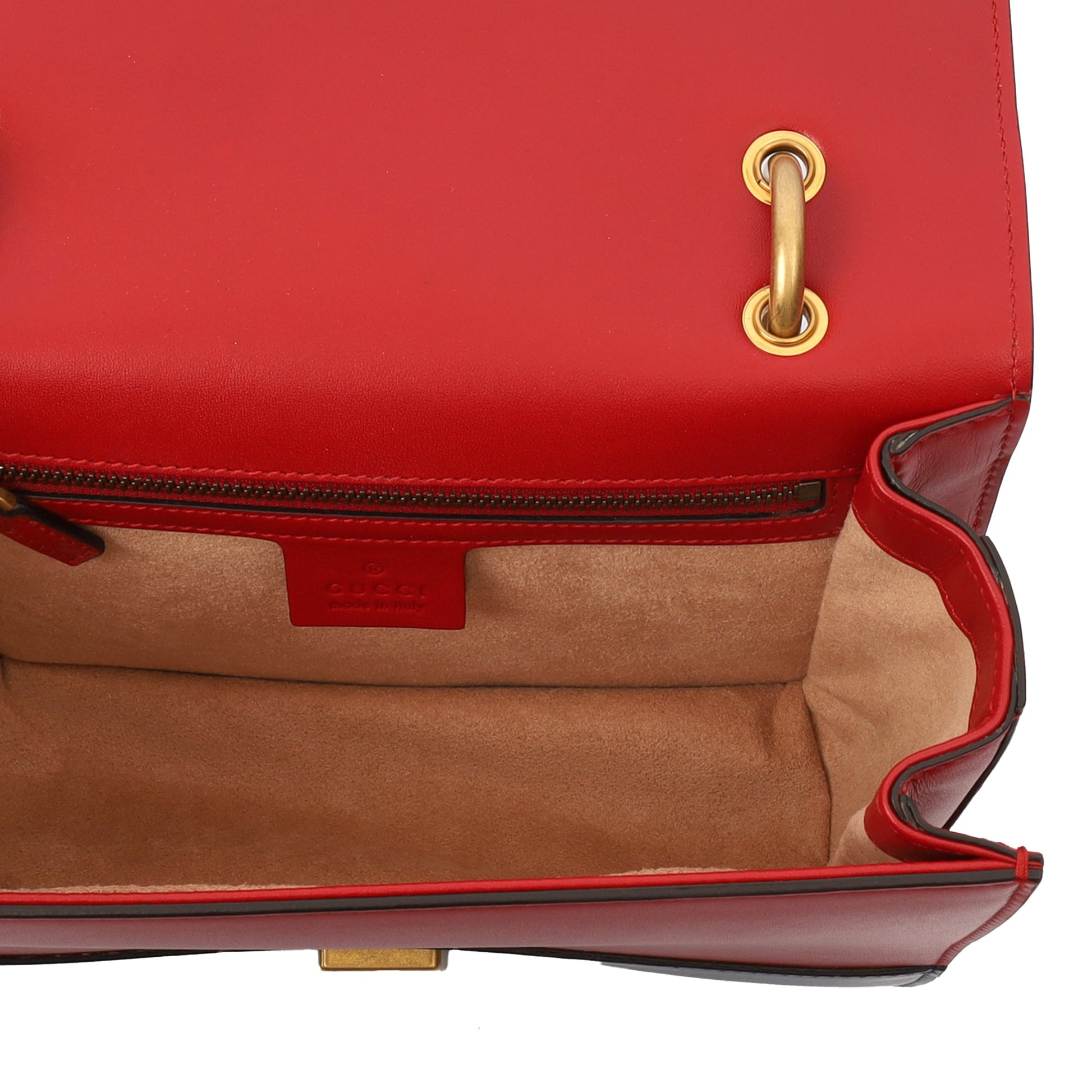 Gucci Cross Body Queen Margaret in Multi, Leather — Detail View