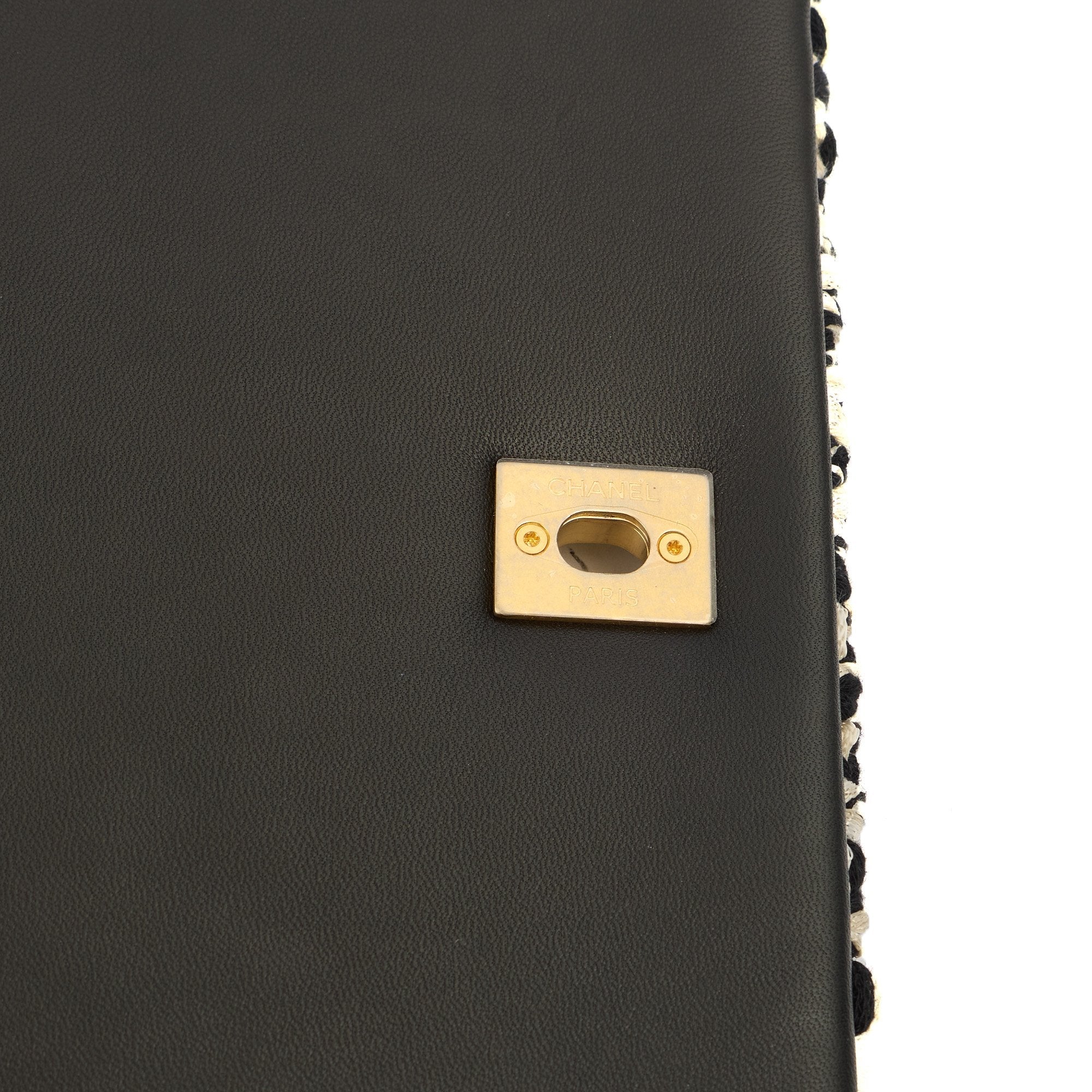 Chanel Top Handle Coco Top Handle in Black, Fabric — Alternate View 9