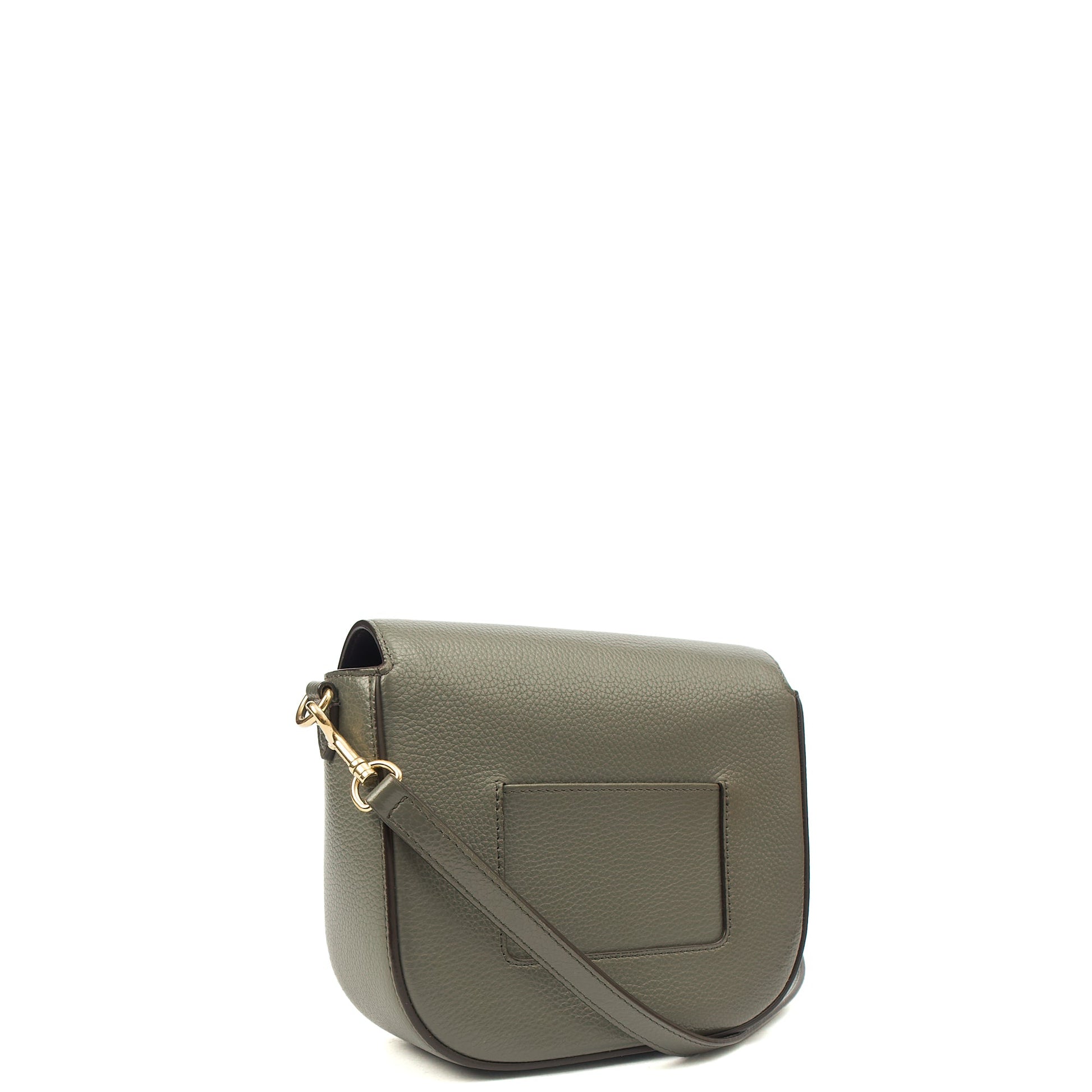 Mulberry Cross Body Darley Shoulder Bag - Small  in Charcoal Grey, Leather — Alternate View 8