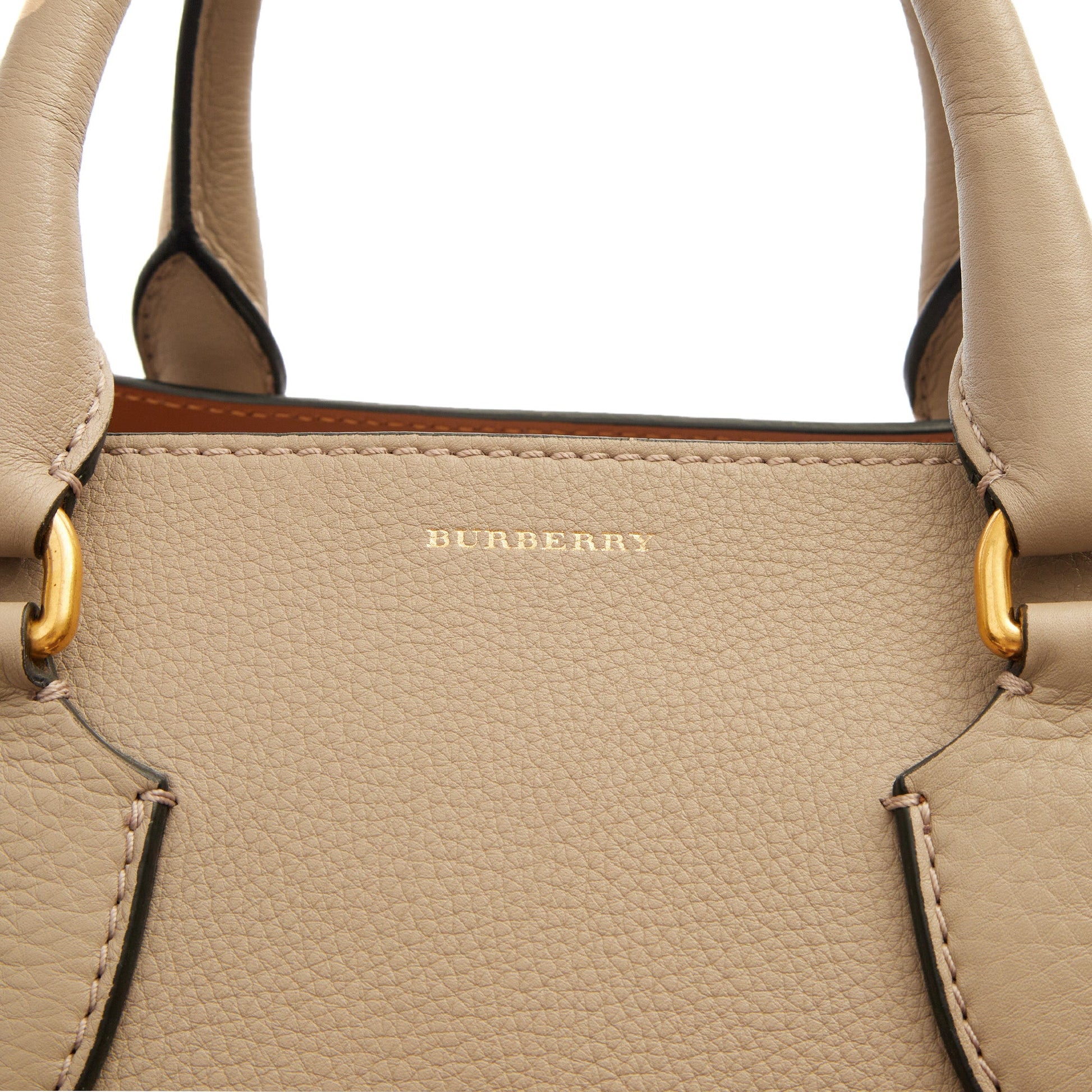 Burberry Tote Belt Bag - Large in Grey, Leather — Alternate View 13