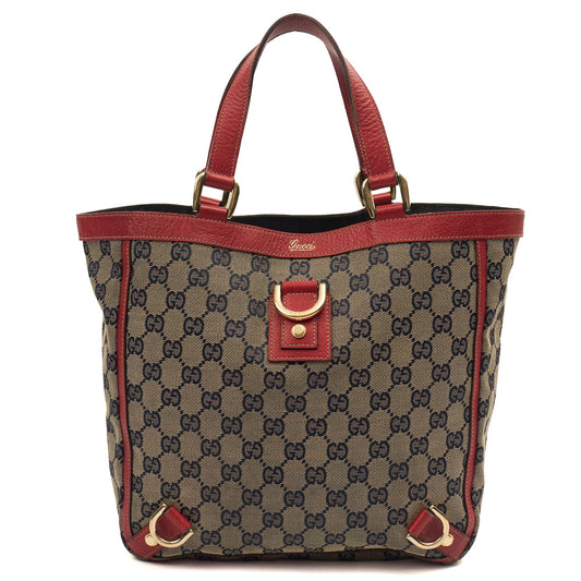 Gucci Tote Tote in GG Supreme, GG Supreme Canvas — Front View