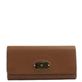 Mulberry Purse Wallet in Oak, Leather — Front View