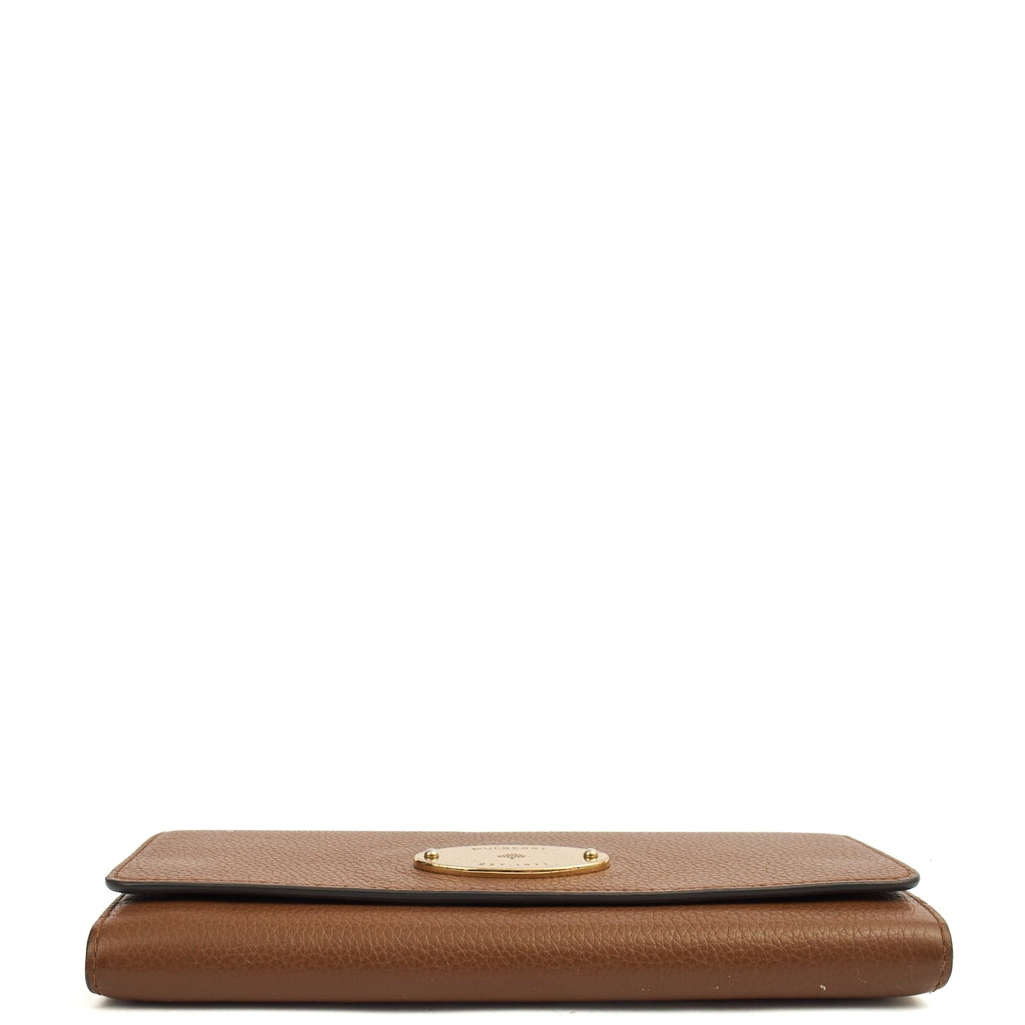 Mulberry Purse Wallet in Oak, Leather — Detail View