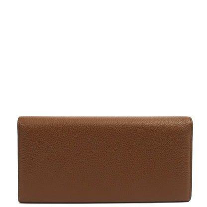 Mulberry Purse Wallet in Oak, Leather — Top View