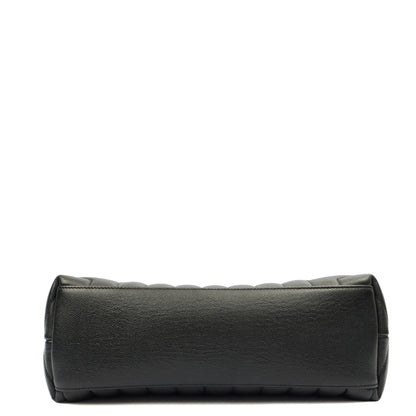 Saint Laurent Shoulder Bag Lou Lou - Medium in Black, Leather — Alternate View 11