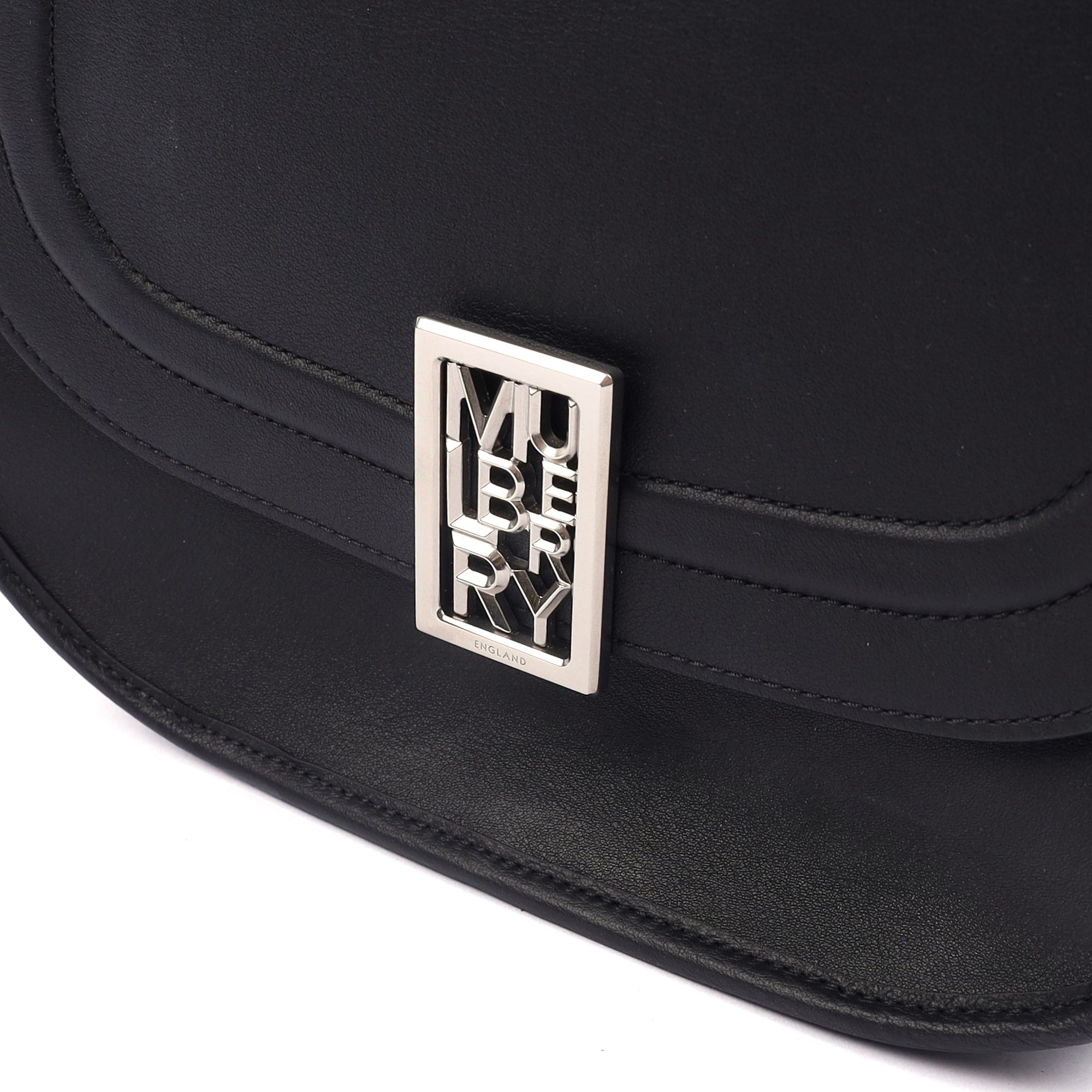 Mulberry Cross Body Sadie - Square in Black, Leather — Lifestyle View