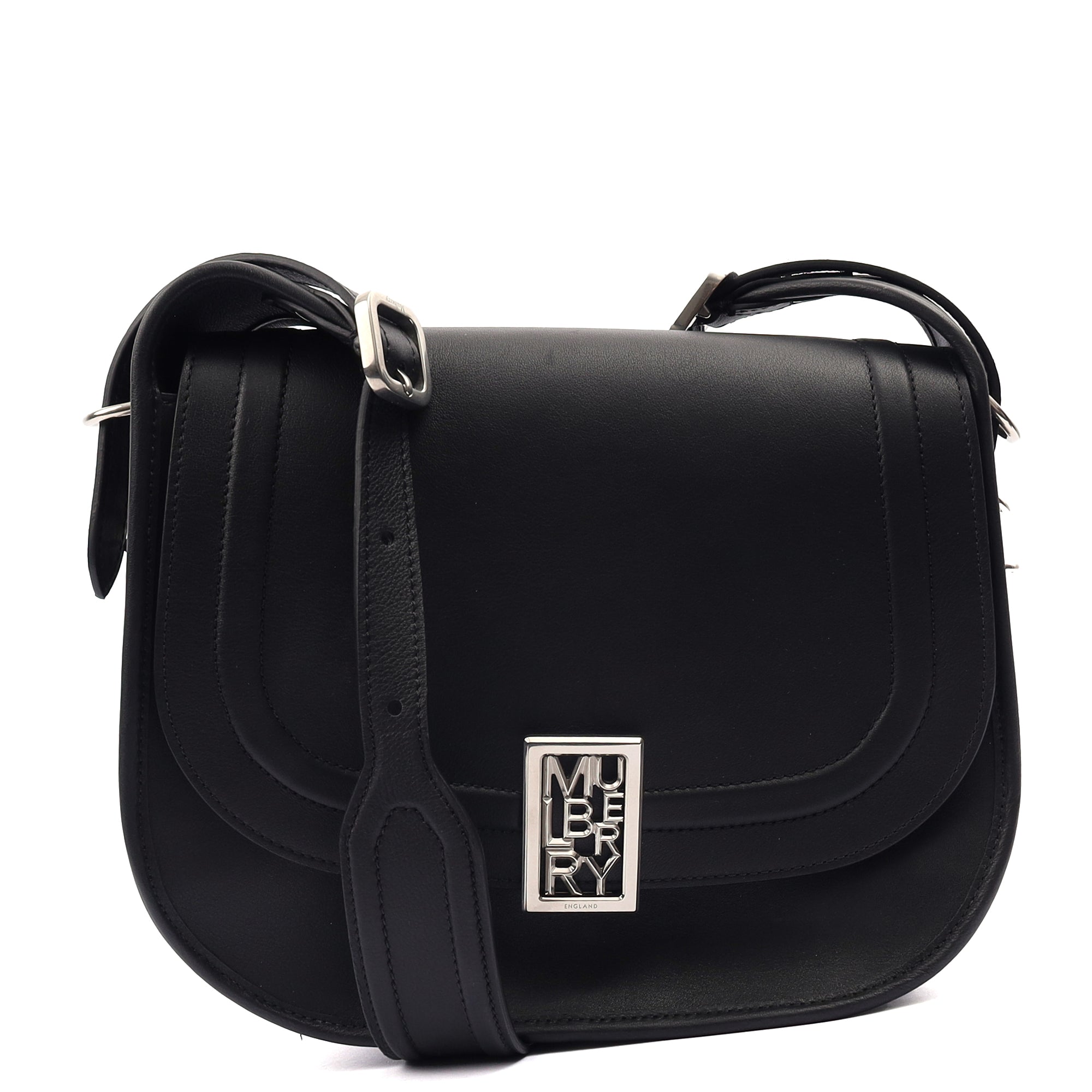 Mulberry Cross Body Sadie - Square in Black, Leather — Alternate View 13