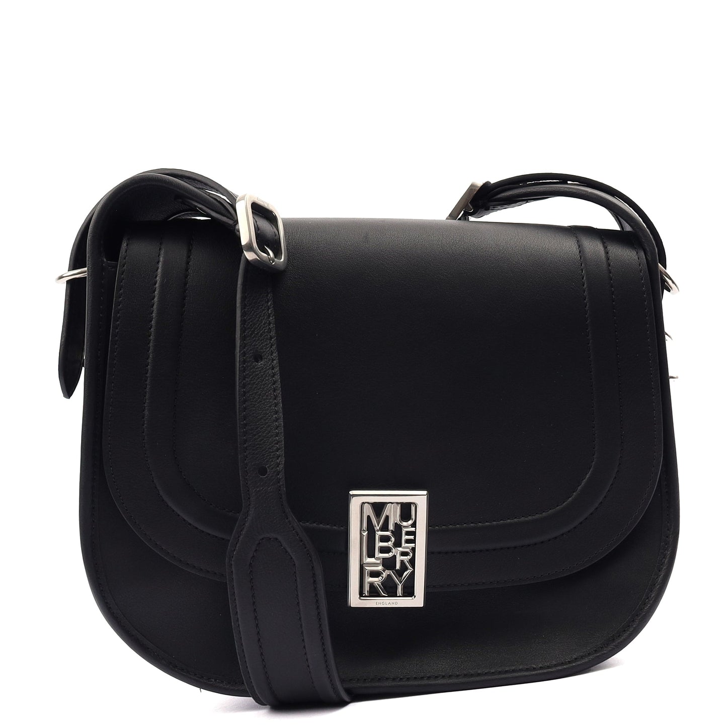 Mulberry Cross Body Sadie - Square in Black, Leather — Alternate View 7