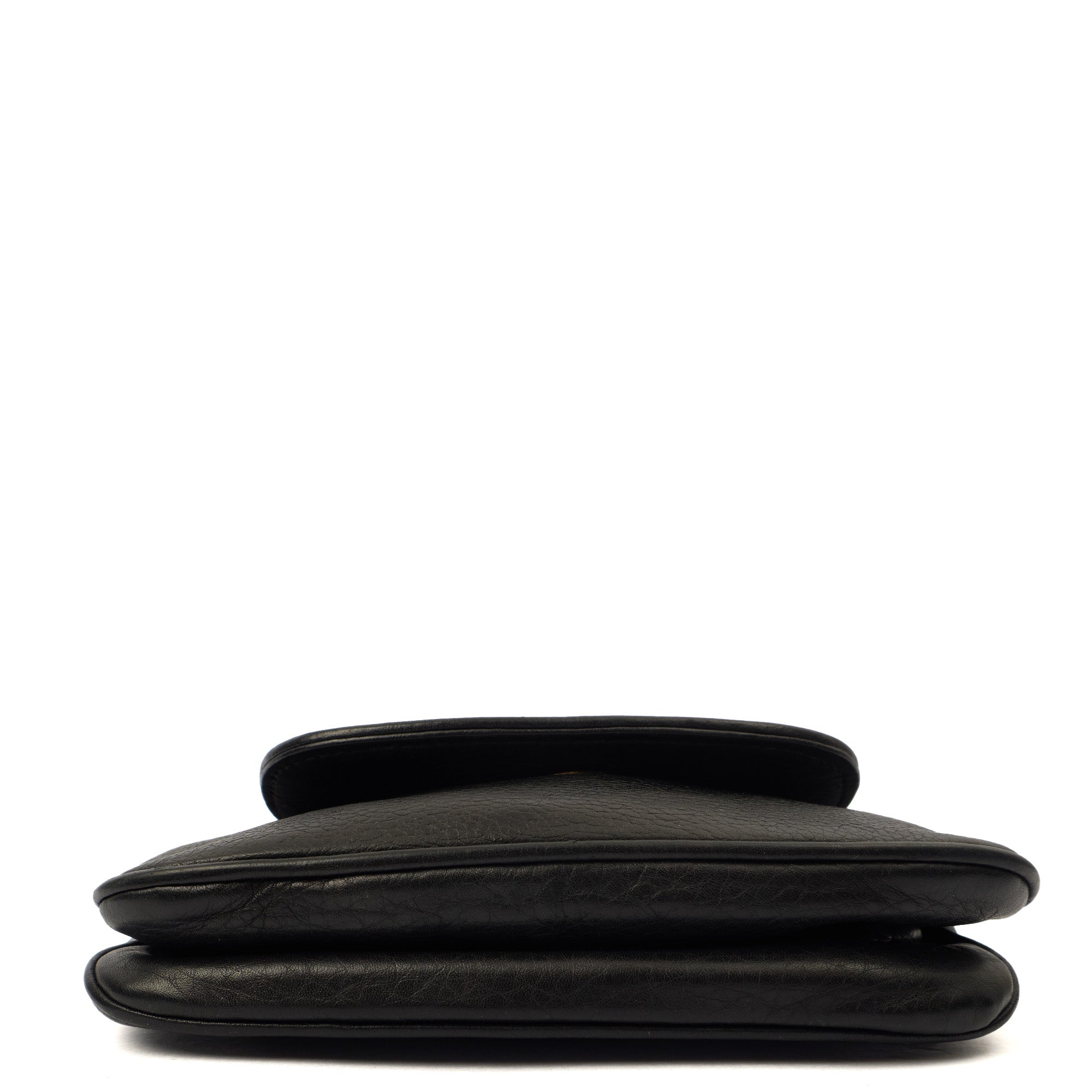 Gucci Cross Body 1973 Crossbody in Black, Leather — Top View