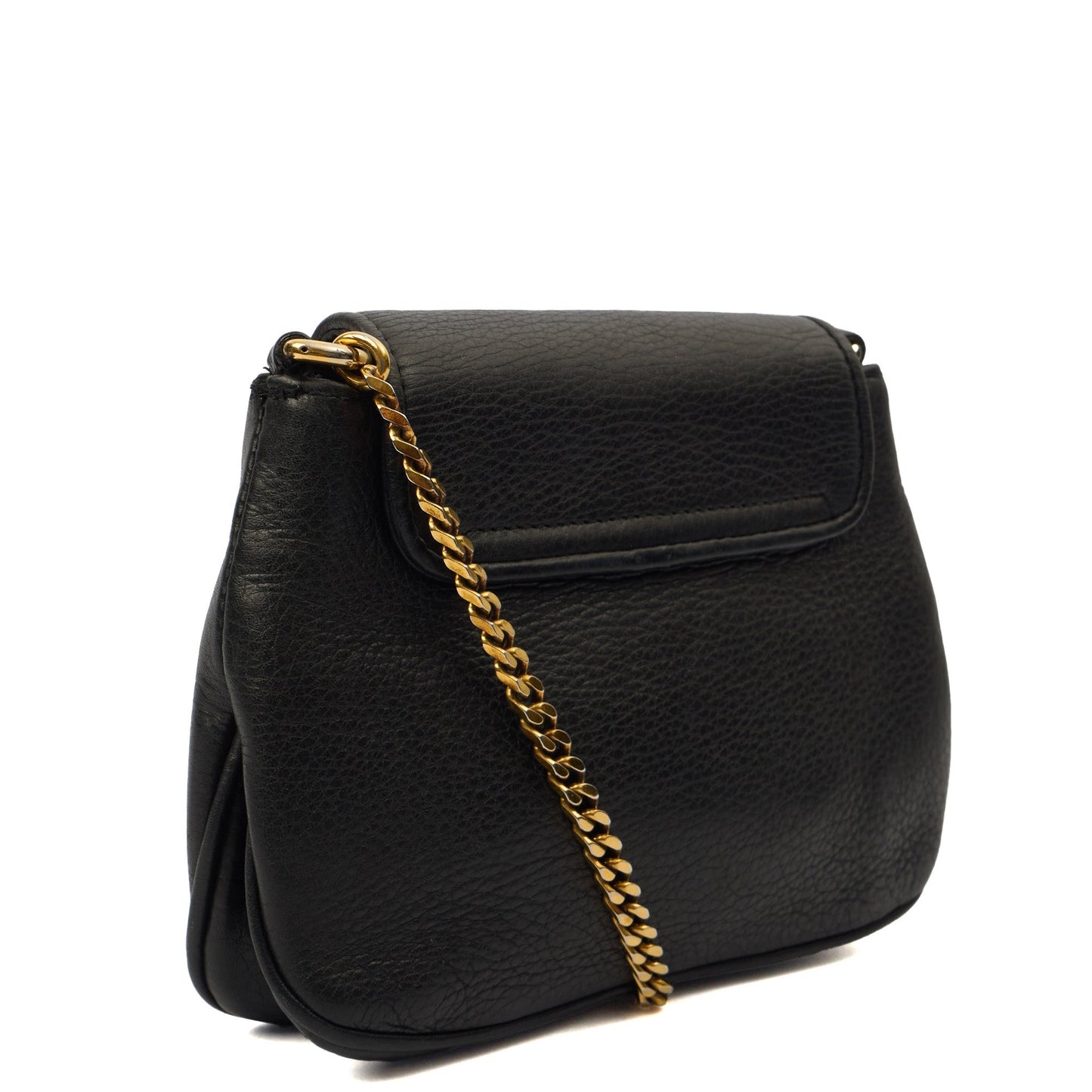 Gucci Cross Body 1973 Crossbody in Black, Leather — Side View