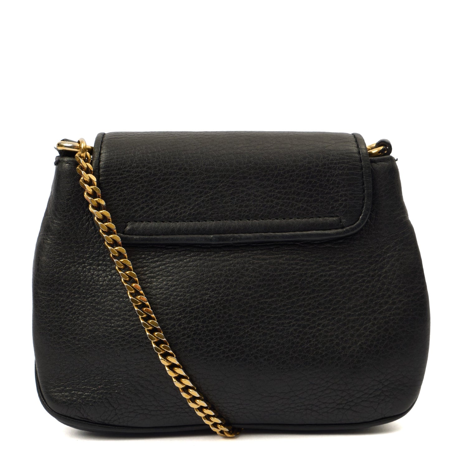 Gucci Cross Body 1973 Crossbody in Black, Leather — Back View