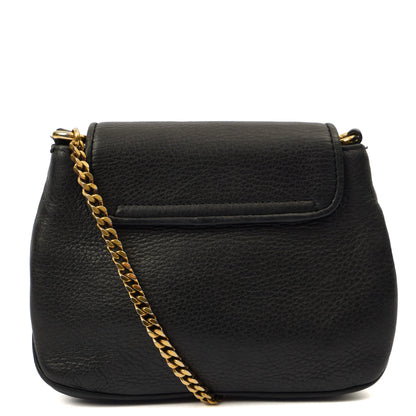 Gucci Cross Body 1973 Crossbody in Black, Leather — Back View
