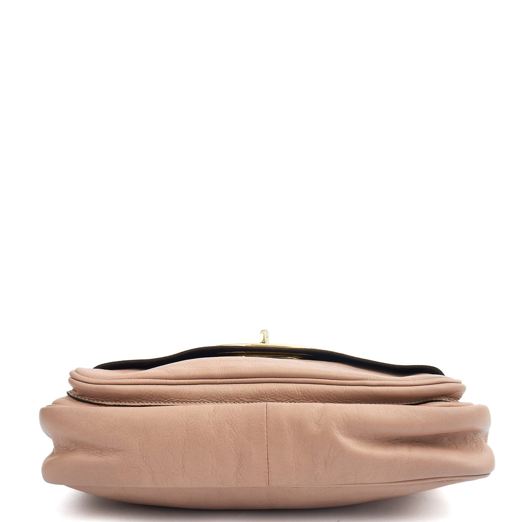 Mulberry Shoulder Bag Shoulder Bag in Pink, Calfskin Leather — Top View