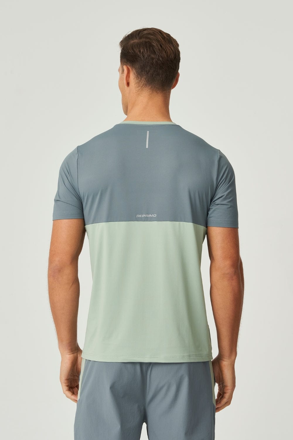 Reprimo Flight T-Shirt 'Blue Steel Iceberg' — XS — Side View