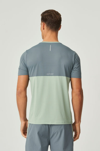 Reprimo Flight T-Shirt 'Blue Steel Iceberg' — XS — Side View