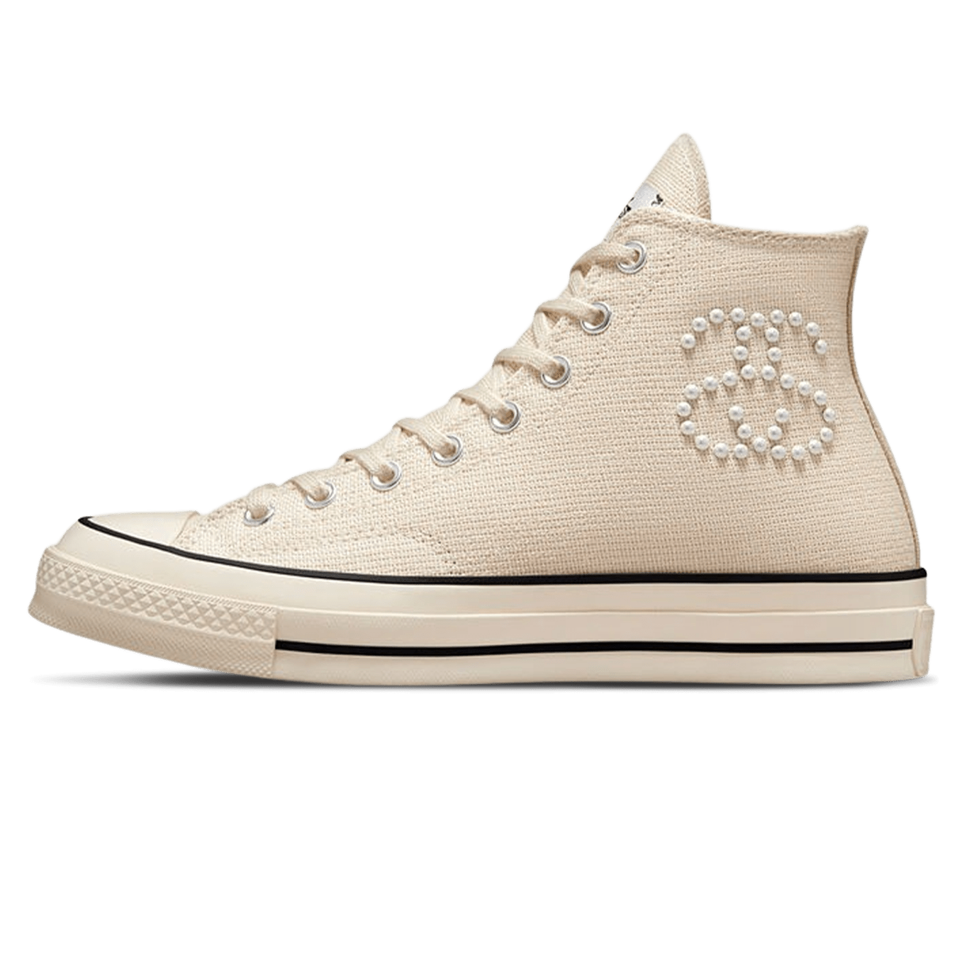 Converse Chuck 70 High x Stüssy 'Fossil' — UK 3 | EU 35 | US 3 — Front View