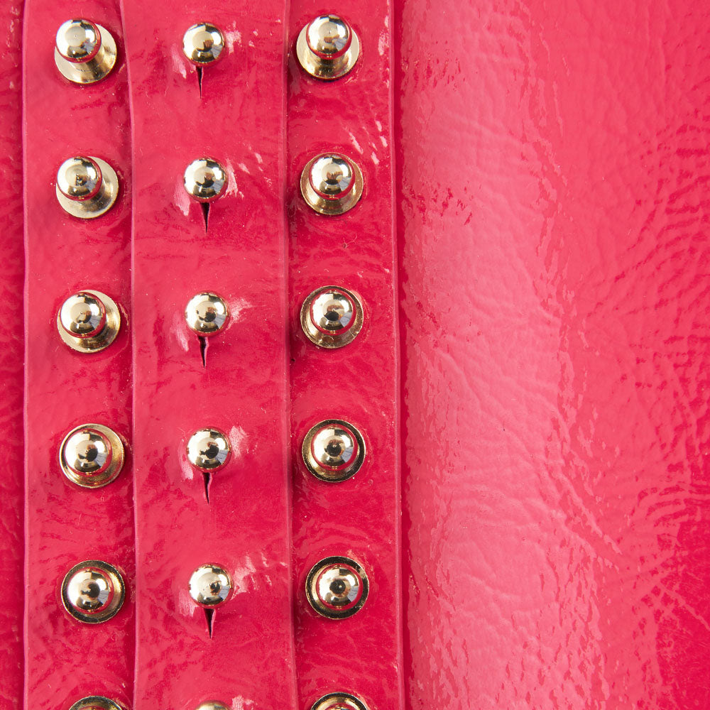 Alexander McQueen Clutch Wristlet in Print, Patent Leather — Lifestyle View