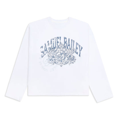 Samuel Bailey Faded Royalty Tee — S — Front View