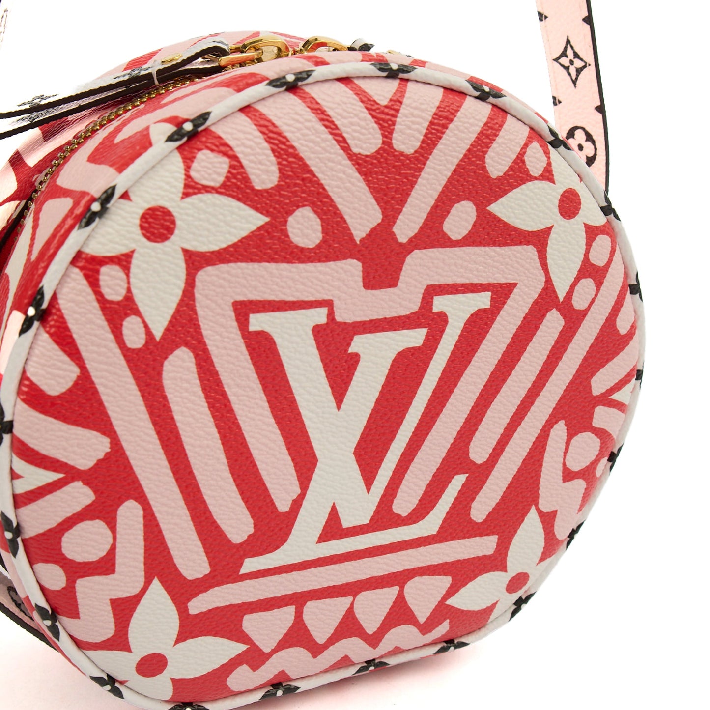 Louis Vuitton Cross Body Boite Chapeau Souple PM in Pink, Leather — Side View
