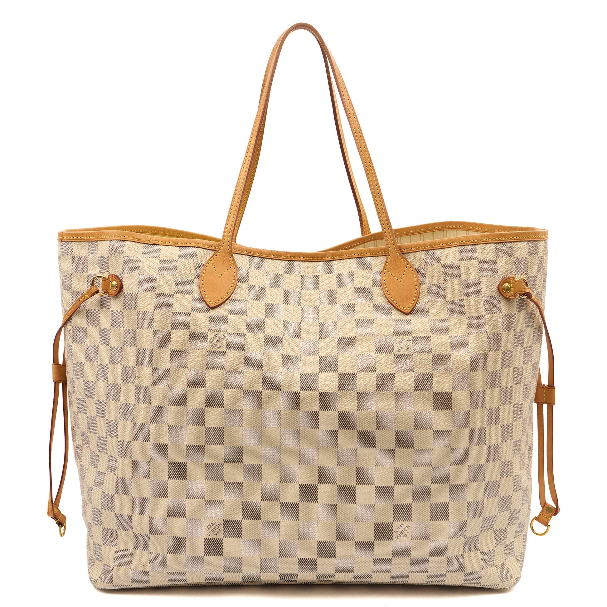 Louis Vuitton Tote Neverfull MM in Damier Azur, Canvas — Alternate View 11