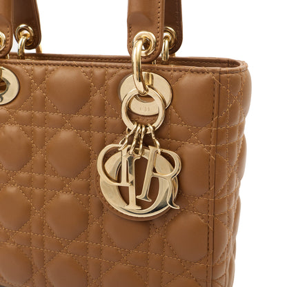Christian Dior Cross Body Lady Dior Small in Brown, — Lifestyle View