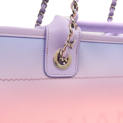 Chanel Tote Deauville Tote in Multi, Calfskin Leather — Alternate View 18