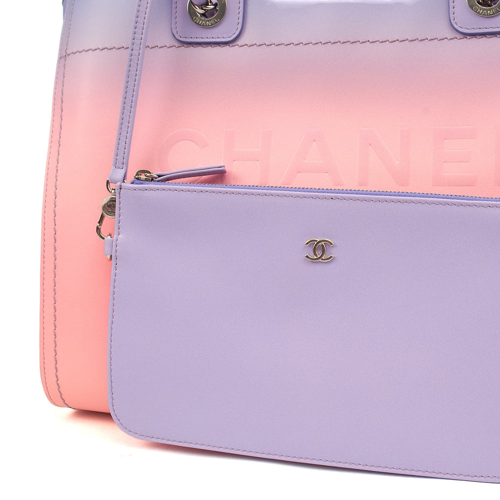 Chanel Tote Deauville Tote in Multi, Calfskin Leather — Alternate View 7