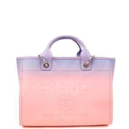 Chanel Tote Deauville Tote in Multi, Calfskin Leather — Alternate View 11