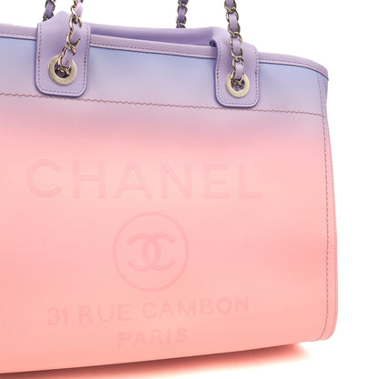 Chanel Tote Deauville Tote in Multi, Calfskin Leather — Alternate View 16