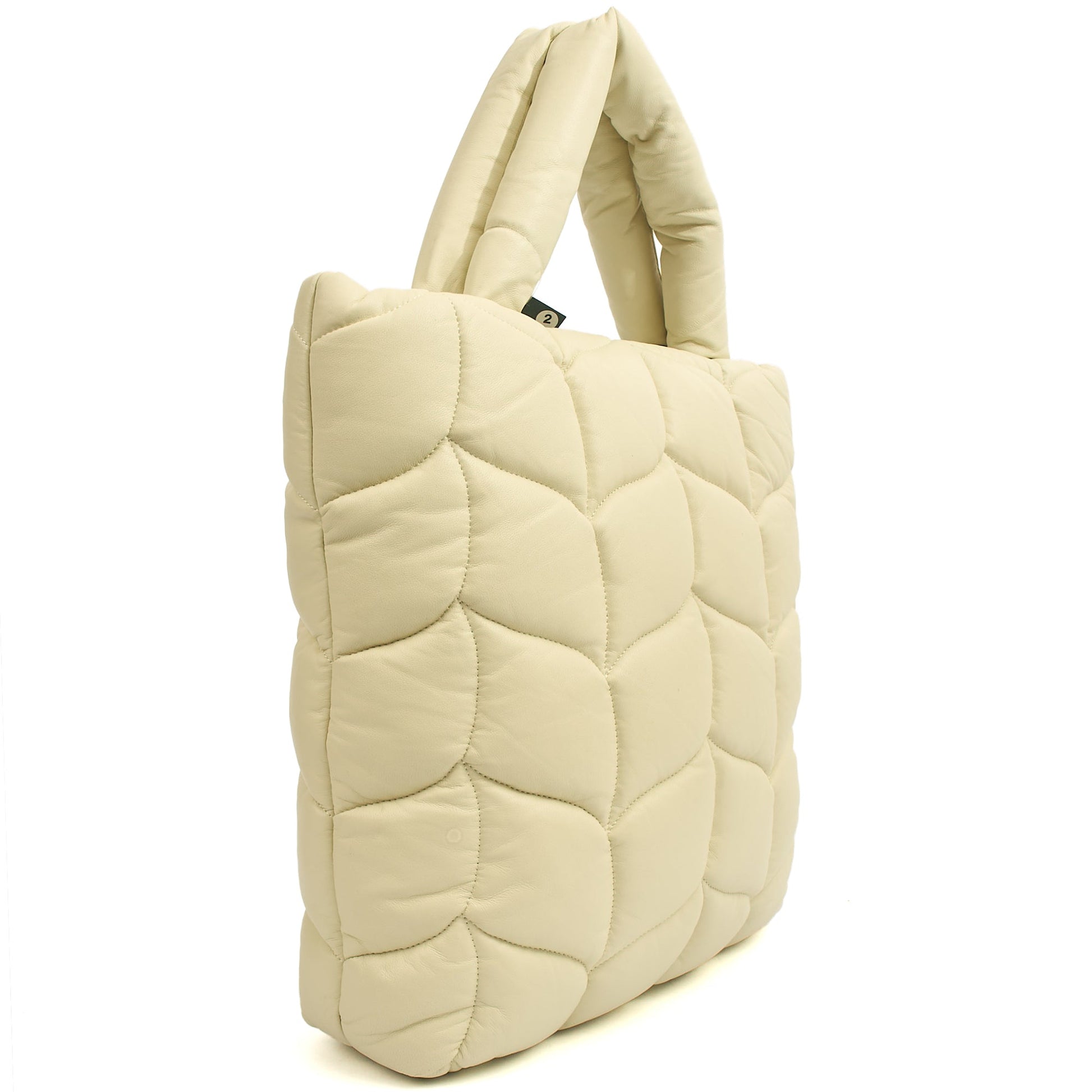 Mulberry Tote Big Softie in Wild Primrose, Leather — Side View