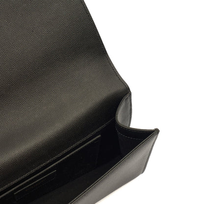 Saint Laurent Clutch Kate Clutch in Black, Calfskin Leather — Alternate View 18