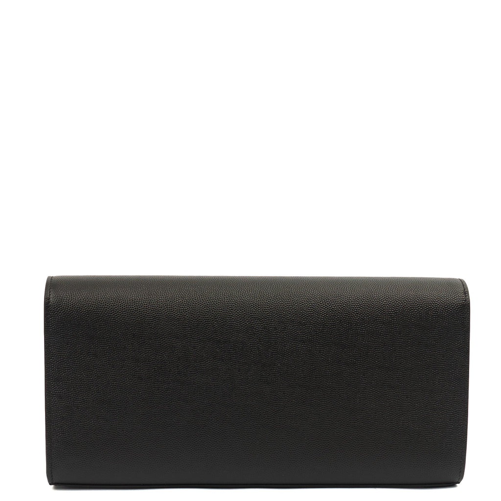 Saint Laurent Clutch Kate Clutch in Black, Calfskin Leather — Alternate View 10