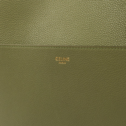 Celine Tote Sangle Seau in Green, Box Calfskin — Alternate View 12