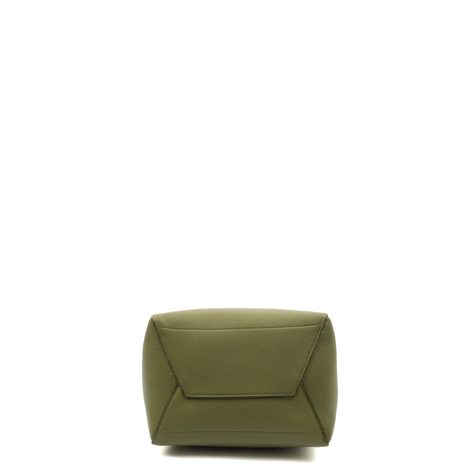 Celine Tote Sangle Seau in Green, Box Calfskin — Alternate View 10