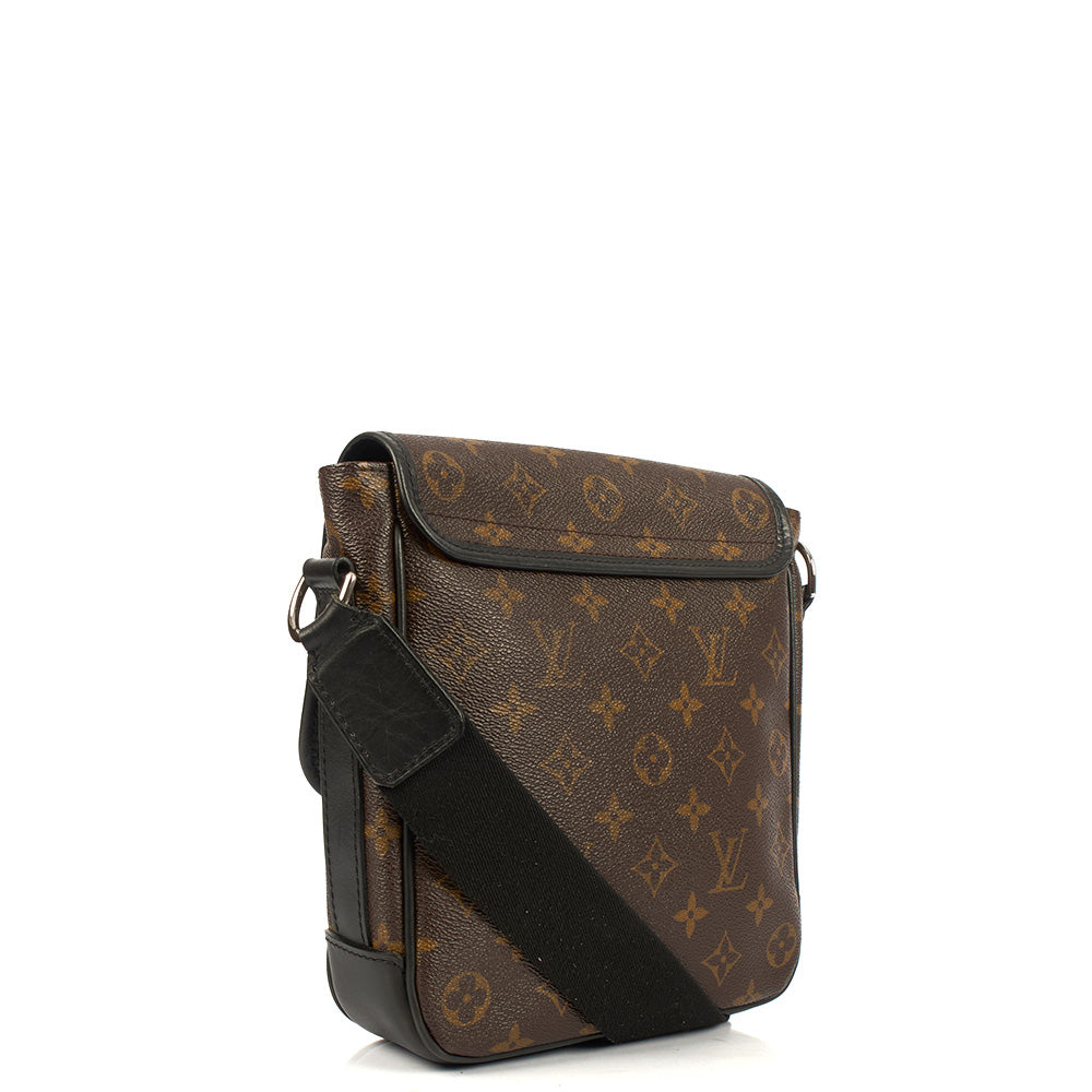 Louis Vuitton Satchel Macassar Bass in Monogram, Canvas — Side View