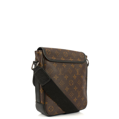 Louis Vuitton Satchel Macassar Bass in Monogram, Canvas — Side View