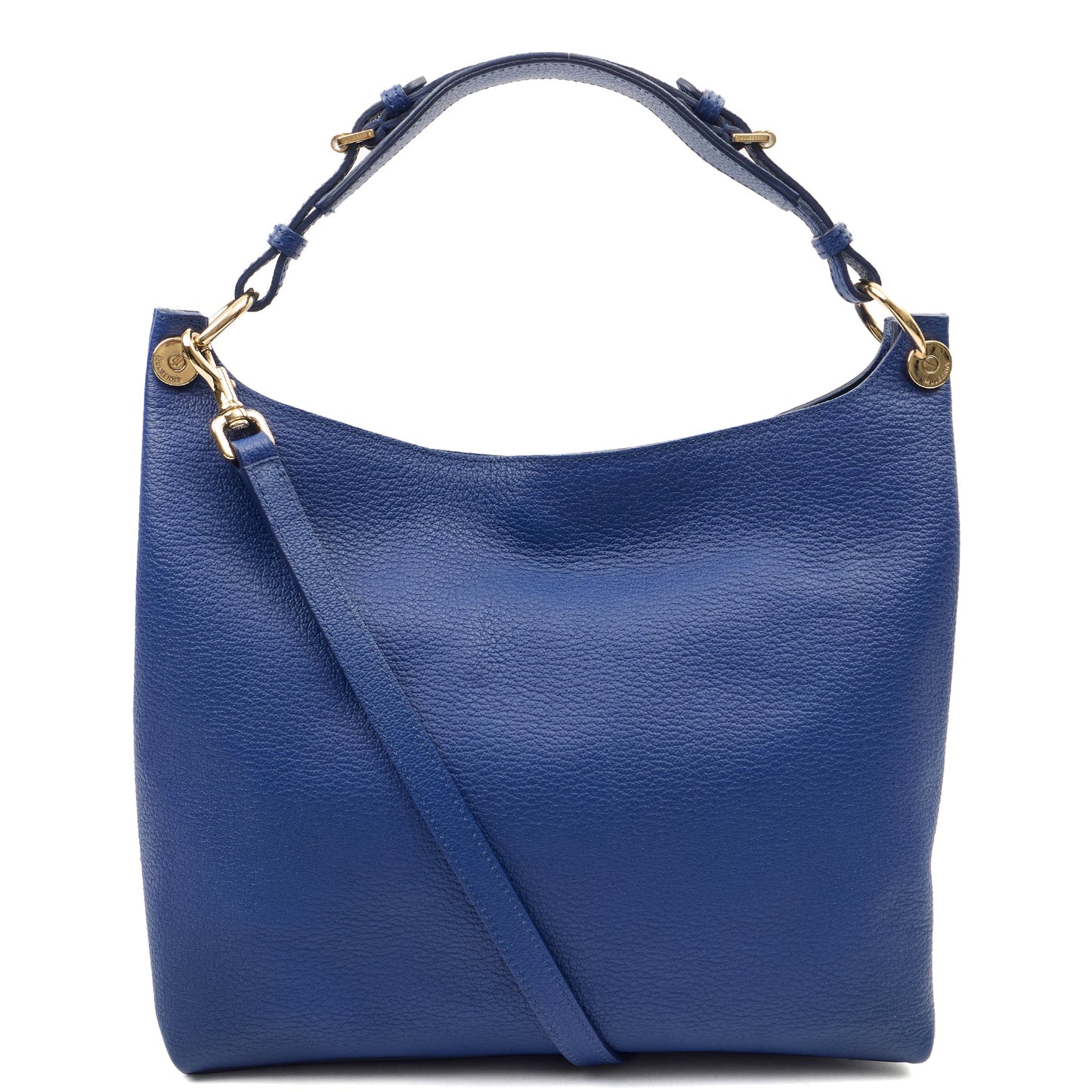 Mulberry Tote Freya in Blue, Leather — Back View