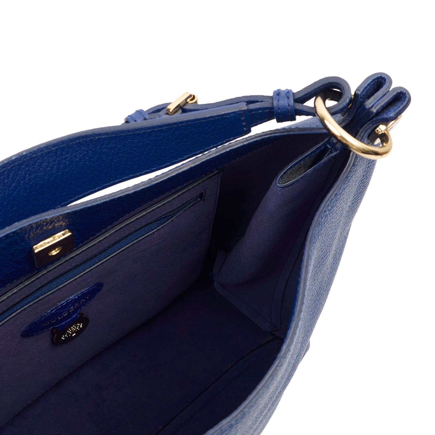 Mulberry Tote Freya in Blue, Leather — Alternate View 11