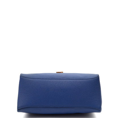 Mulberry Tote Freya in Blue, Leather — Top View
