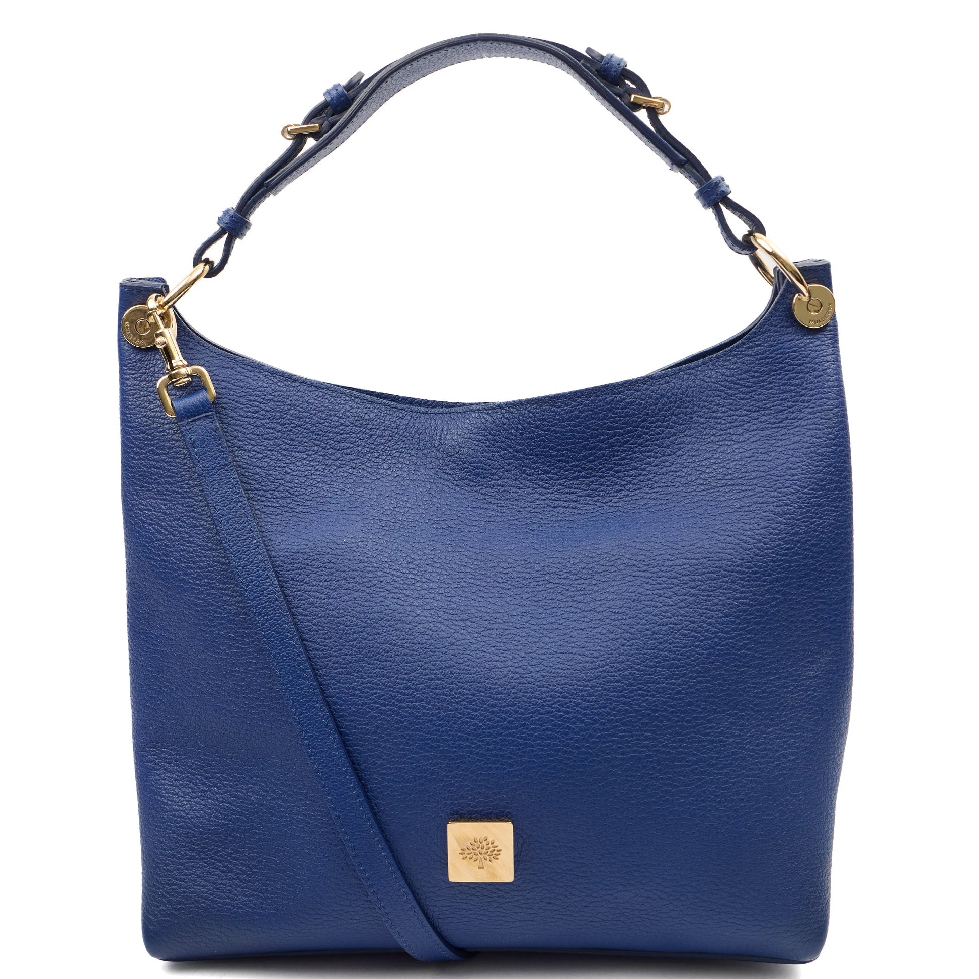 Mulberry Tote Freya in Blue, Leather — Alternate View 7