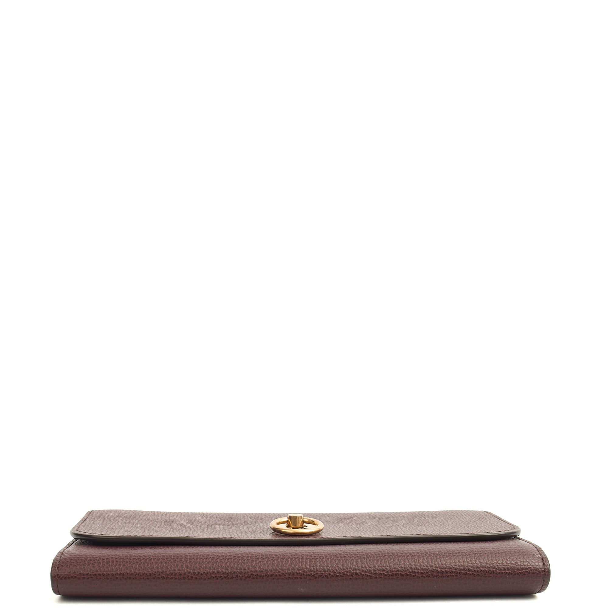 Mulberry Wallet Amberley Clutch in Oxblood, Calfskin Leather — Alternate View 11