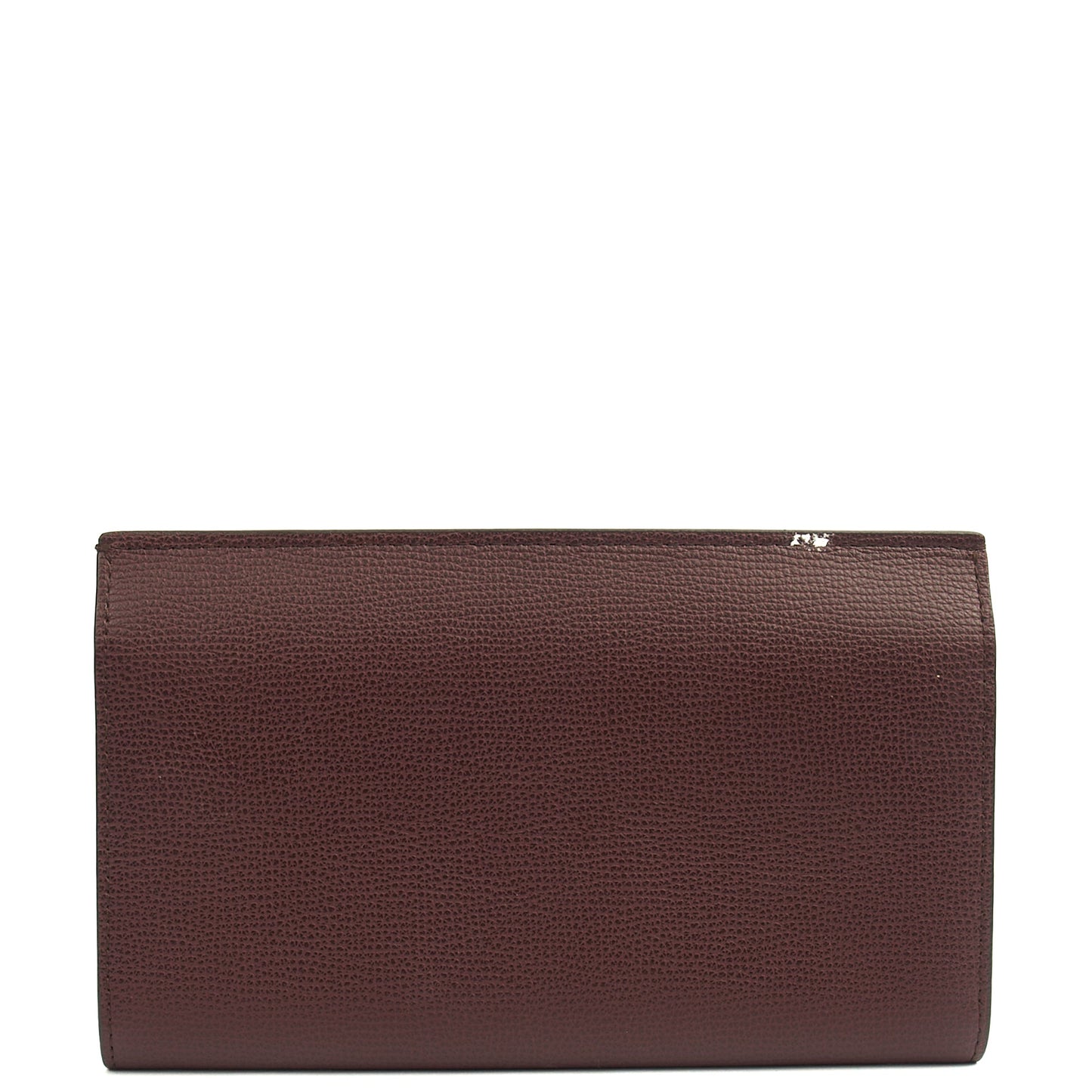 Mulberry Wallet Amberley Clutch in Oxblood, Calfskin Leather — Back View