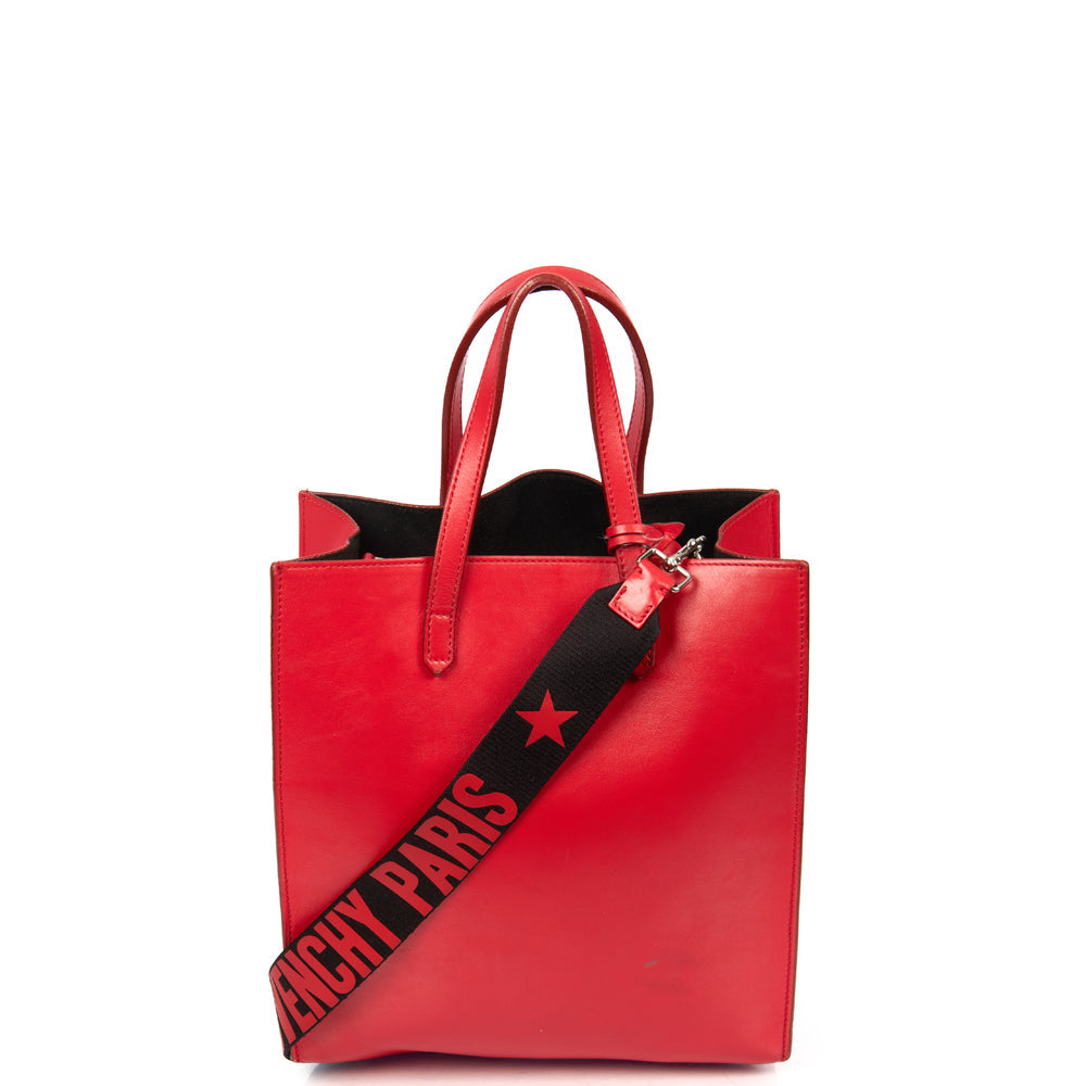 Givenchy Tote Stargate Bambi Tote - Small in Red, Leather — Alternate View 16