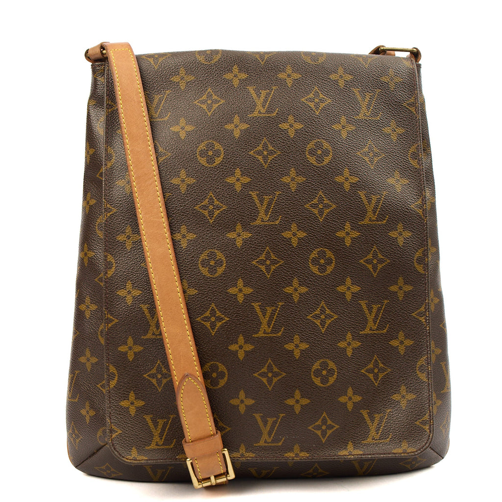 Louis Vuitton Cross Body Musette Salsa GM in Monogram, Canvas — Front View