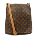 Louis Vuitton Cross Body Musette Salsa GM in Monogram, Canvas — Front View